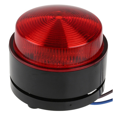 Moflash X80 Series Red Flashing Beacon, 115 → 230 V, Surface Mount, Xenon Bulb, IP67