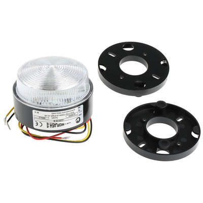 Moflash LED80 Series Blue Multiple Effect Beacon, 10 → 100 V, Surface Mount, LED Bulb, IP67