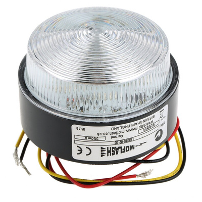 Moflash LED80 Series Blue Multiple Effect Beacon, 10 → 100 V, Surface Mount, LED Bulb, IP67