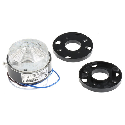 Moflash LED80 Series Green Multiple Effect Beacon, 115/230 V, Surface Mount, LED Bulb, IP67
