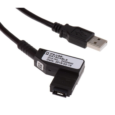 Phoenix Contact IFS-USB-DATACABLE Series USB Cable, for use with QUINT UPS and TRIO UPS