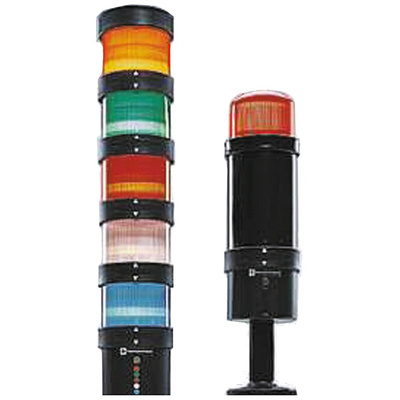 Schneider Electric XVBL Series Red Flashing Beacon, 120 V ac, Base Mount, Discharge Tube Bulb, IP65, IP66