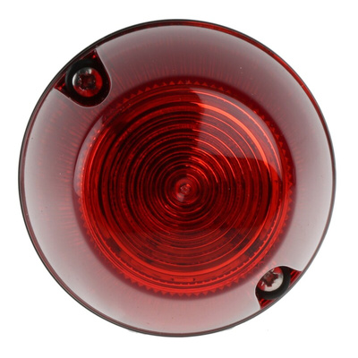 Moflash LED100 Series Red Multiple Effect Beacon, 20 → 30 V, Surface Mount, Wall Mount, LED Bulb, IP65