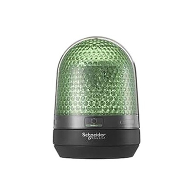 Schneider Electric Harmony XVR Series Green Multiple Effect Beacon, 12 V dc, 24 V dc, Base Mount, LED Bulb, IP23, IP65