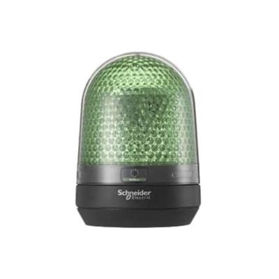 Schneider Electric Harmony XVR Series Green Multiple Effect Beacon, 100 → 230 V ac, Base Mount, LED Bulb, IP23,