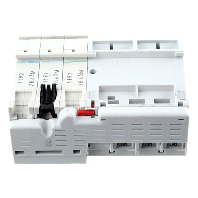 ABB RCBO, 63A Current Rating, 3P Poles, 30mA Trip Sensitivity, System Pro M Compact Range