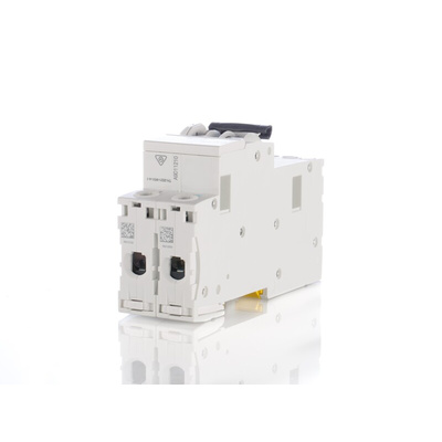 Schneider Electric RCBO, 10A Current Rating, 2P Poles, 30mA Trip Sensitivity, Acti 9 Range