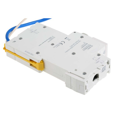 Schneider Electric RCBO, 10A Current Rating, 1P+N Poles, 30mA Trip Sensitivity, Acti 9 Range