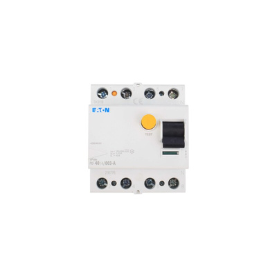 Eaton PXF-A RCCB, 40A, 3P+N Pole, 30mA, Type A, 400V