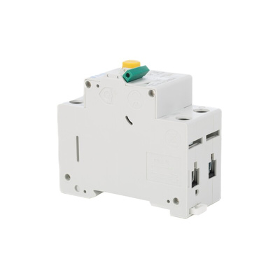 Eaton RCBO, 16A Current Rating, 1P+N Poles, 30mA Trip Sensitivity, Type C, PXK Range
