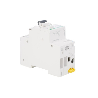 Schneider Electric RCBO, 16A Current Rating, 1P+N Poles, 30mA Trip Sensitivity, Acti9 Range