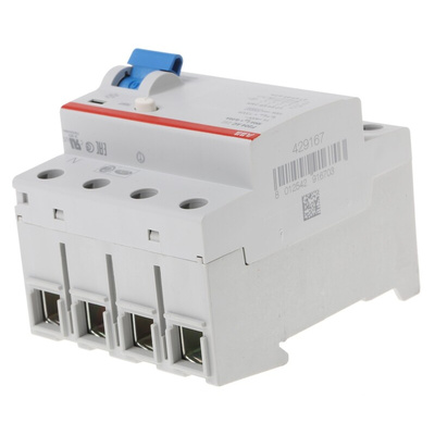 ABB F200 RCCB, 100A, 4 Pole, 30mA, Type AC
