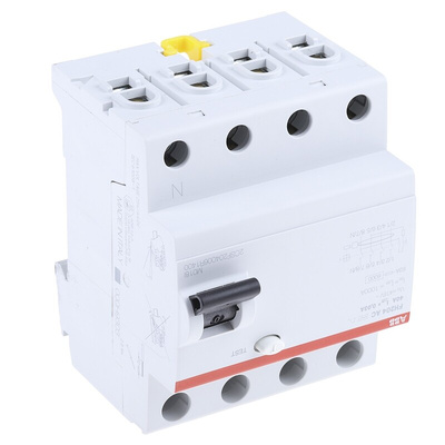 ABB FH200 RCCB, 40A, 4 Pole, 30mA, Type AC
