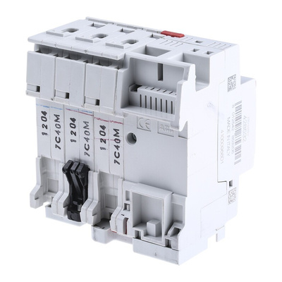 ABB RCBO, 40A Current Rating, 3P Poles, 30mA Trip Sensitivity, System Pro M Compact Range