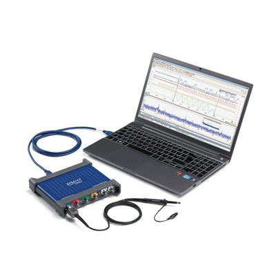 Pico Technology PicoScope 3404D MSO PC Based Mixed Signal Oscilloscope, 60MHz, 4, 16 Channels With RS Calibration