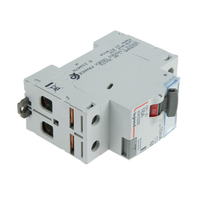 Legrand 4115 RCD, 16A, 1P+N Pole, 10mA, Type AC