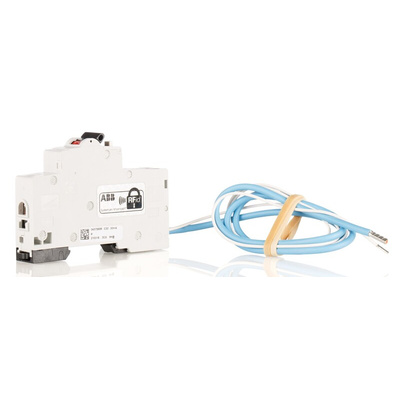 ABB RCBO, 32A Current Rating, 1P+N Poles, 30mA Trip Sensitivity, Type C, System Pro M Compact Range