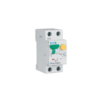 Eaton RCD, 6A, 2 Pole, 30mA, Type C, 230V
