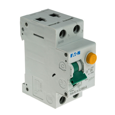 Eaton RCD, 6A, 2 Pole, 30mA, Type C, 230V