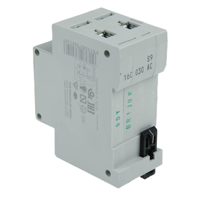 Eaton RCD, 16A, 2 Pole, 30mA, Type C
