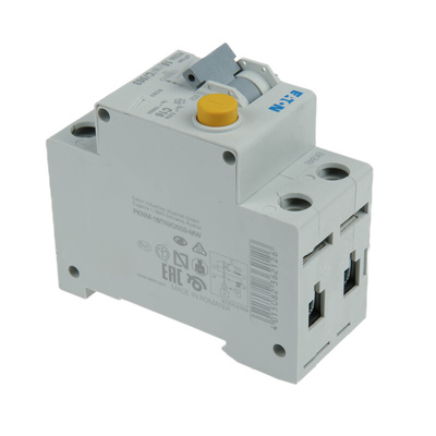 Eaton RCD, 16A, 2 Pole, 30mA, Type C