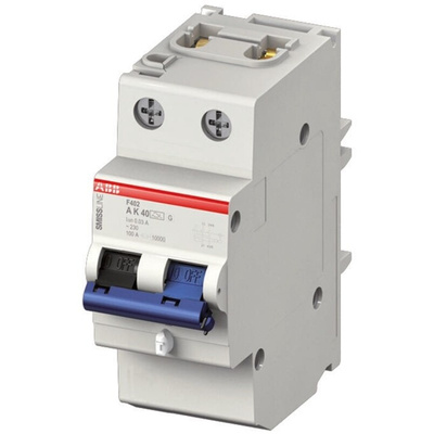 ABB F402 RCCB, 25A, 1P+N Pole, 30mA, Type A