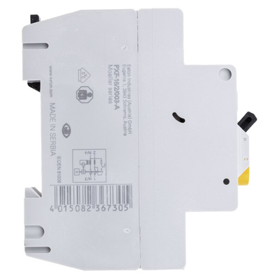 Eaton PXF-A RCCB, 16A, 1P+N Pole, 30mA, Type A, 230V ac