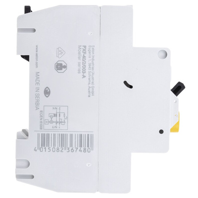 Eaton PXF-A RCCB, 40A, 1P+N Pole, 30mA, Type A