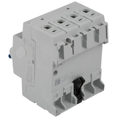 ABB F200 RCCB, 40A, 4 Pole, 30mA, Type A, 230/400V ac