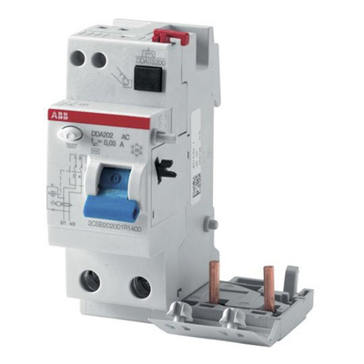 ABB DDA200 RCD, 25A, 2 Pole, 300mA, Type AC