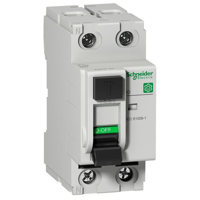 Schneider Electric ID RCCB, 40A, 2 Pole, 300mA, Type AC, 240V ac