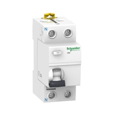 Schneider Electric Acti9 iIDK RCCB, 25A, 2 Pole, 30mA, Type AC, 220 → 240V ac