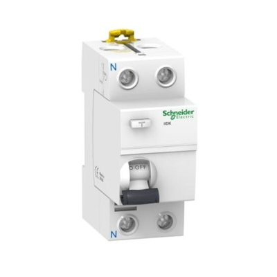 Schneider Electric Acti9 iIDK RCCB, 40A, 2 Pole, 30mA, Type AC, 220 → 240V ac