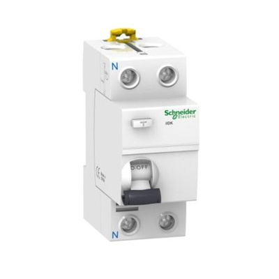 Schneider Electric Acti9 iIDK RCCB, 40A, 2 Pole, 300mA, Type AC, 220 → 240V ac