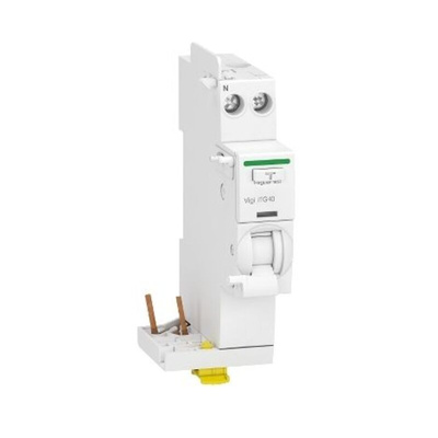 Schneider Electric Acti9 iTG40 RCCB, 25A, 1P+N Pole, 30mA, Type AC, 230V ac