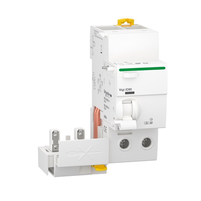 A9Q RCCB, 40A, 2 Pole, 30mA, Type A-SI, 240V ac