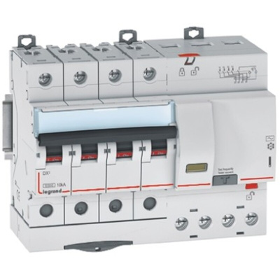 Legrand DX3 RCD, 32A, 3P+N Pole, 300mA, Type AC