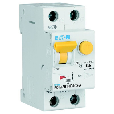 Eaton RCD, 25A, 2 Pole, 30mA, Type B, 230V