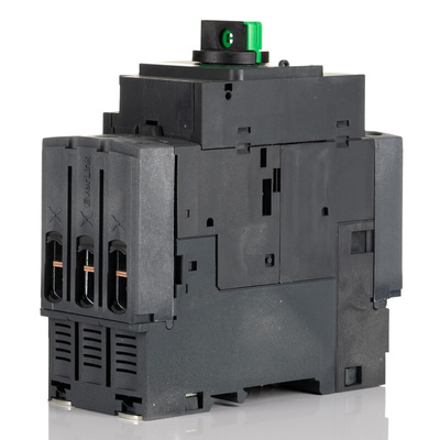 Schneider Electric TeSys Thermal Circuit Breaker - GV3 3 Pole 690V Voltage Rating DIN Rail Mount, 65A Current Rating