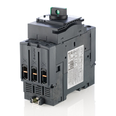 Schneider Electric TeSys Thermal Circuit Breaker - GV3 3 Pole 690V Voltage Rating DIN Rail Mount, 40A Current Rating
