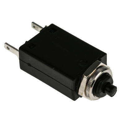 ETA Thermal Circuit Breaker - 106-P30 Single Pole 250V Voltage Rating Panel Mount, 5A Current Rating