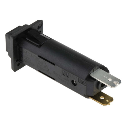 ETA Thermal Circuit Breaker - 1110 Single Pole 250V Voltage Rating Panel Mount, 3A Current Rating