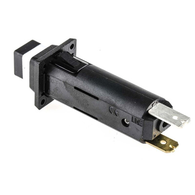 ETA Thermal Circuit Breaker - 1110 Single Pole 250V Voltage Rating Panel Mount, 5A Current Rating