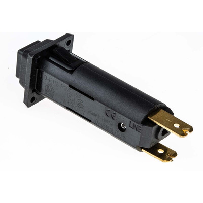 ETA Thermal Circuit Breaker - 1110 Single Pole 250V Voltage Rating Panel Mount, 16A Current Rating
