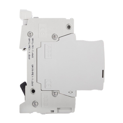 ABB, OVR 275 V Maximum Voltage Rating 80kA Maximum Surge Current Surge Protection Device, DIN Rail