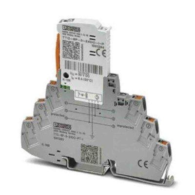 Phoenix Contact 3 Phase Surge Protector, 10kA, DIN Rail Mount