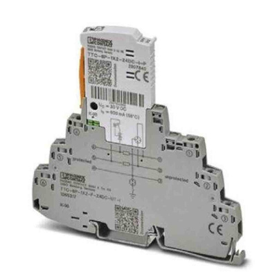 Phoenix Contact 2 Phase Surge Protector, 10kA, DIN Rail Mount