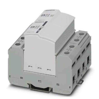 Phoenix Contact 1 Phase Surge Protector, 50kA, DIN Rail Mount