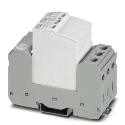 Phoenix Contact 1 Phase Surge Protector, 40kA, DIN Rail Mount