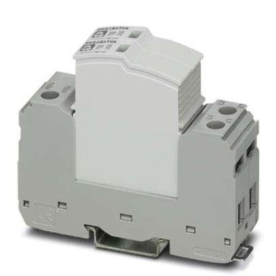 Phoenix Contact 2 Phase Surge Protector, 50kA, DIN Rail Mount